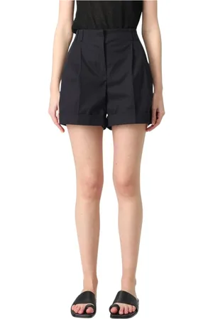 Max Mara Short Shorts, female, , Size: S Elegant Slim Fit Pants