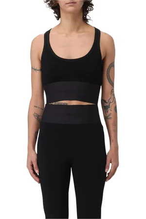 Alexander Wang Sleeveless Tops, female, , Size: XL Chic Sports Bra Medium Support