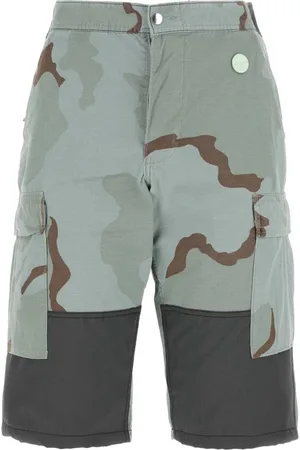 OAMC Casual Shorts, male, , Size: S Printed nylon blend bermuda shorts