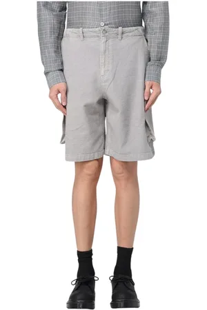 OUR LEGACY Casual Shorts, male, , Size: L Grey Relaxed Fit Stylish Shorts