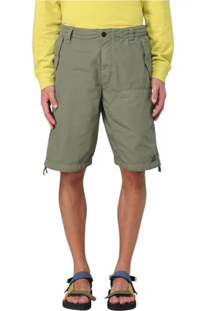 C.P. Company Casual Shorts, male, , Size: XL White Drawstring Tailored Shorts