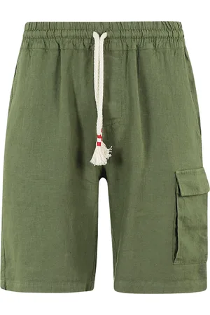 MC2 SAINT BARTH Casual Shorts, male, , Size: L Stylish Bermuda Chinos with Side Pocket