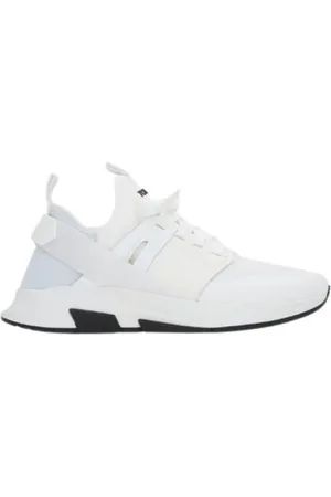 Tom Ford Sneakers, male, , Size: 6 1/2 US Low-Top Sneakers with Suede Details