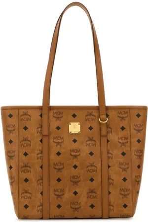 MCM Tote Bags, female, , Size: ONE SIZE Toni Canvas Shopping Bag