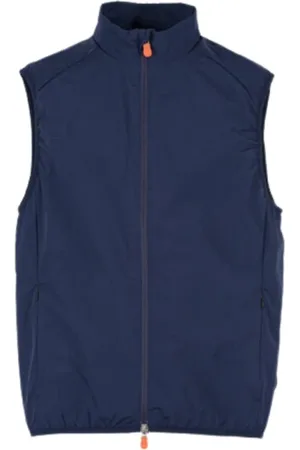 save the duck Vests, male, , Size: M Breathable Navy Gilet Mars