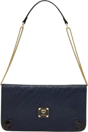 MCM Pre-owned Shoulder Bags, female, , Size: ONE SIZE Pre-owned Fabric shoulder-bags