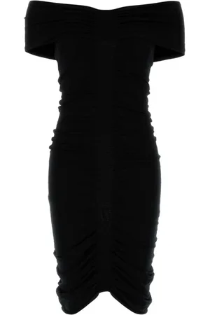 Alexander Wang Short Dresses, female, , Size: XS Off Shoulder Ruched Dress