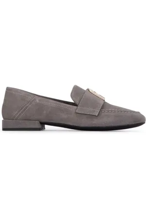 Furla Loafers, female, , Size: 5 US Logo-Plaque Slip-On Loafers