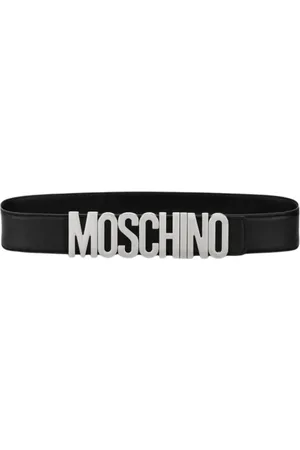 Moschino Belts, female, , Size: S Elegant Leather Belt Aw23