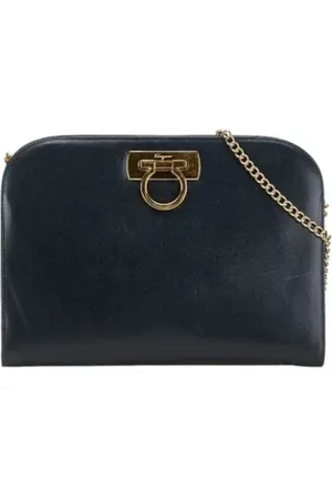 Salvatore Ferragamo Pre-owned Cross Body Bags, female, , Size: ONE SIZE Pre-owned Leather shoulder-bags