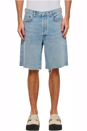 AGOLDE Denim Shorts, male, , Size: W29 Distressed Denim Shorts