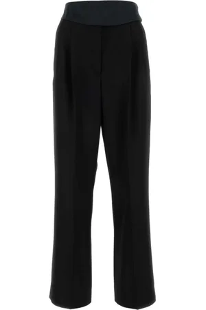 Stella McCartney Straight Trousers, female, , Size: 2XS Wool Pants