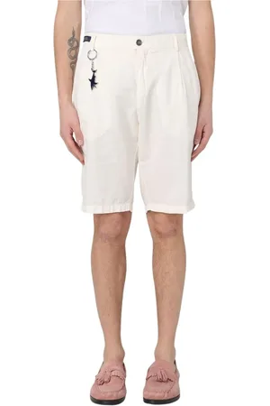 Paul & Shark Casual Shorts, male, , Size: M Stylish Linen Shorts