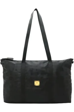 MCM Pre-owned Tote Bags, female, , Size: ONE SIZE Pre-owned Nylon shoulder-bags