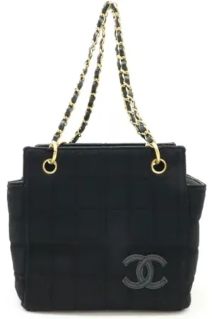 CHANEL Pre-owned Shoulder Bags, female, , Size: ONE SIZE Pre-owned Cotton chanel-bags