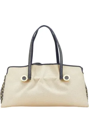 Bvlgari Pre-owned Handbags, female, , Size: ONE SIZE Pre-owned Canvas shoulder-bags