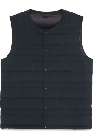 Mizuno Vests, male, , Size: M Quilted Padded Sleeveless Waistcoat