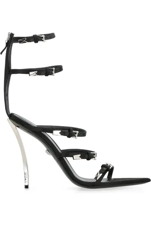 VERSACE High Heel Sandals, female, , Size: 10 US Pin-Points Sandals