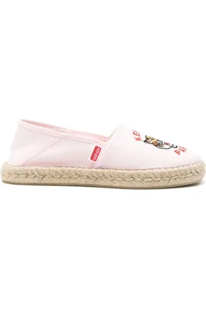 Kenzo Espadrilles, female, , Size: 7 US Tiger Logo Slip-On Espadrilles