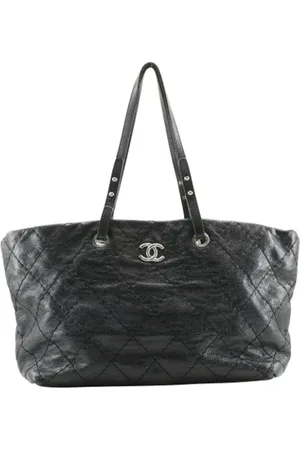 CHANEL Pre-owned Tote Bags, female, , Size: ONE SIZE Pre-owned Leather totes