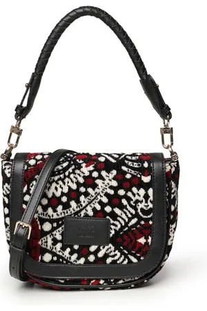 V°73 Handbags, female, , Size: ONE SIZE Red Crossbody Bag with Braided Handles