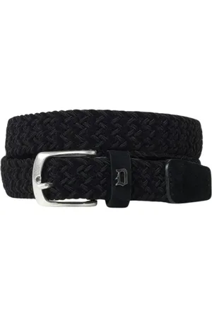 Dondup Belts, male, , Size: 105 CM Braided Leather Belt