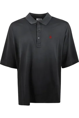 Alexander McQueen Polo Shirts, male, , Size: S Oversized Polo T-shirts and Polos