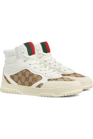Gucci Sneakers, female, , Size: 6 US White Sneakers Re-web High Style