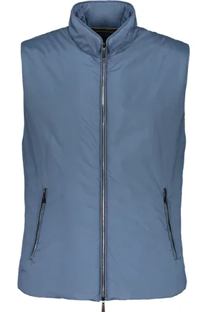MOORER Vests, male, , Size: L Waterproof Bodywarmer Jacket with Polyester Padding