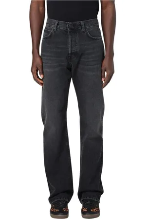 haikure Straight Jeans, male, , Size: W34 Slim-Fit Denim Jeans