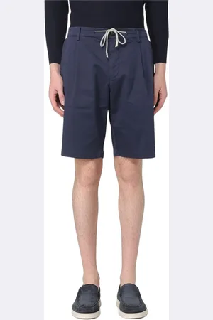 ELEVENTY Casual Shorts, male, , Size: W33 Stylish Pleated Casual Shorts