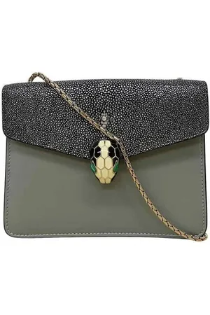 Bvlgari Pre-owned Cross Body Bags, female, , Size: ONE SIZE Pre-owned Leather crossbody-bags