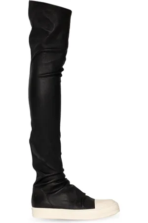 Rick Owens Over-knee Boots, female, , Size: 7 US Over-the-Knee Boots
