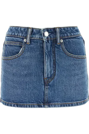 Alexander Wang Denim Shorts, female, , Size: W27 Denim Stretch Shorts