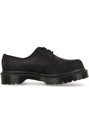 Dr. Martens Laced Shoes, male, , Size: 11 US Leather Derby Lace-up Shoes