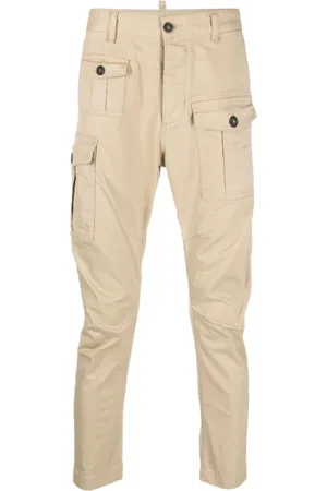 Dsquared2 Slim-fit Trousers, male, , Size: XL Stylish Trousers for Men