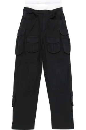 Alexander Wang Wide Trousers, female, , Size: W25 Luxurious Gray Trousers for Women