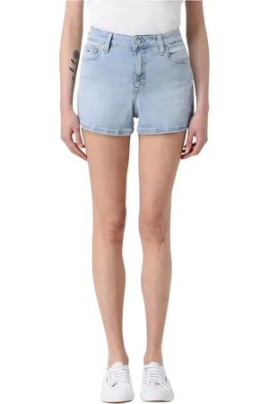 Tommy Hilfiger Denim Shorts, female, , Size: W28 Frayed Hem Denim Shorts