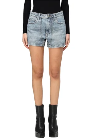 Alexander Wang Denim Shorts, female, , Size: W26 Luxury Denim Shorts