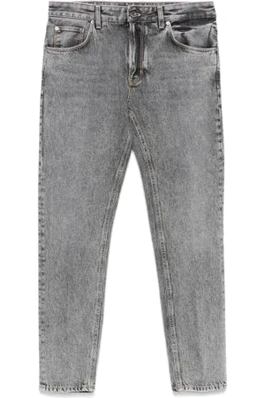 PT Torino Slim-fit Jeans, male, , Size: W38 Denim Trousers Timberwolf Grey Classic Style