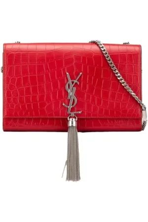 Saint Laurent Pre-owned Cross Body Bags, female, , Size: ONE SIZE Pre-owned Leather shoulder-bags