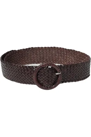 Dragon Diffusion Belts, female, , Size: 90 CM Woven Leather Belt