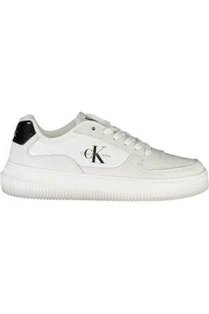 Calvin Klein Sneakers, female, , Size: 6 US Sporty Sneakers with Logo Print