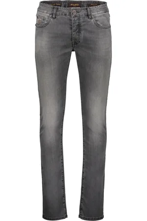 MOORER Skinny Jeans, male, , Size: W35 Studded Slim Fit Jeans
