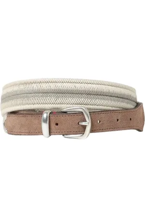 ELEVENTY Belts, male, , Size: 95 CM Sophisticated Leather Belt