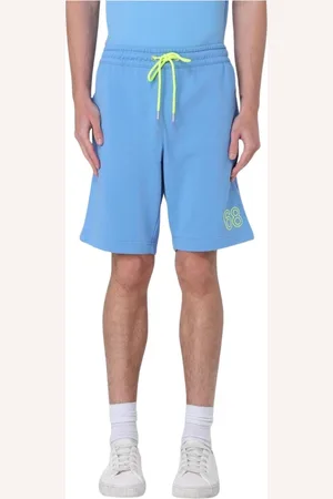 sun68 Casual Shorts, male, , Size: S Stylish Elastic Waistband Drawstring Shorts