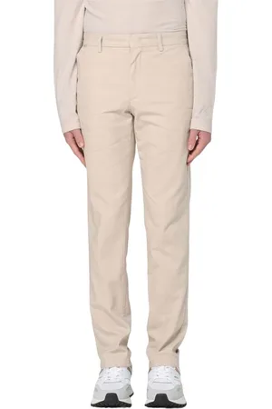 HUGO BOSS Slim-fit Trousers, male, , Size: XL Slim Fit Cotton Pants