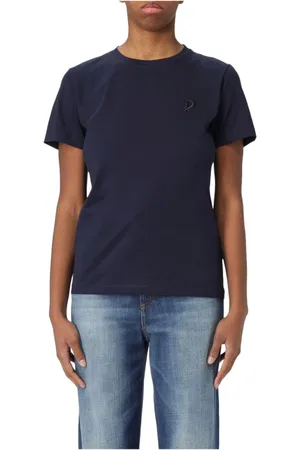 Dondup T-Shirts, female, , Size: XL Logo Jersey T-shirt Regular Fit