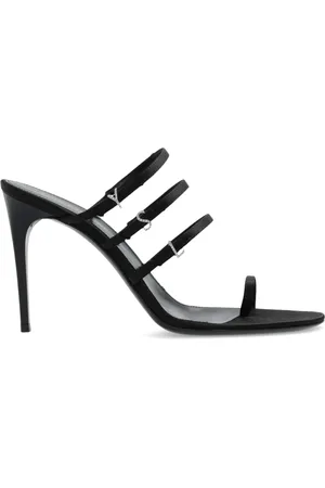 Saint Laurent Heeled Mules, female, , Size: 7 US Heeled mules