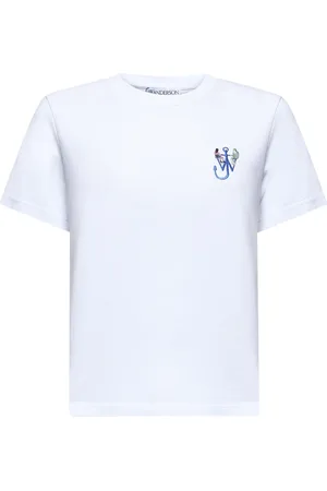 J.W.Anderson T-Shirts, female, , Size: M Anchor Logo Print T-shirt